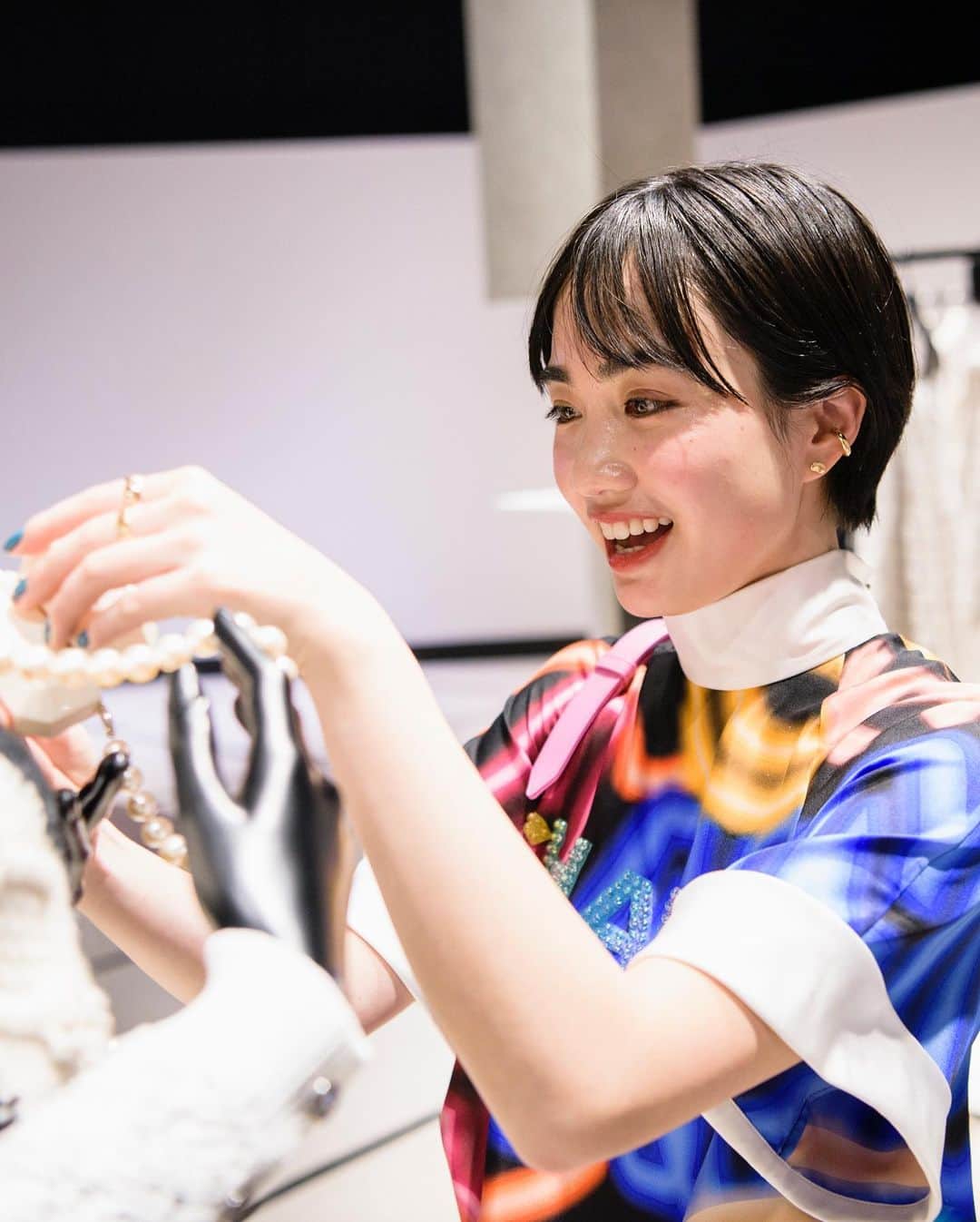渡邉香織さんのインスタグラム写真 - (渡邉香織Instagram)「デジタルのショーで見ていたものが、実物で観れるとやっぱり嬉しい🌷🦴☁️  Photo credit : Yasuhiro Ohara」5月17日 18時39分 - foxco_kaori