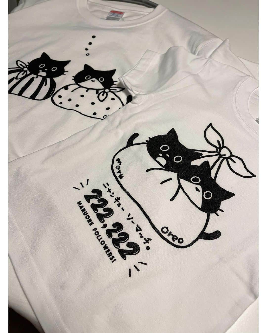 佐々木希さんのインスタグラム写真 - (佐々木希Instagram)「マルオレちゃんのチャリティーTシャツ！可愛い〜❤︎ 仕事が終わり帰宅すると、大好きな藤あや子さんから嬉しいお届け物で、疲れが一気に吹き飛びました！ しかも息子の分まで！親子で着るのが楽しみです🥺  #マルオレ #藤あや子 さん #ニャンキューソーマッチ」5月17日 21時14分 - nozomisasaki_official