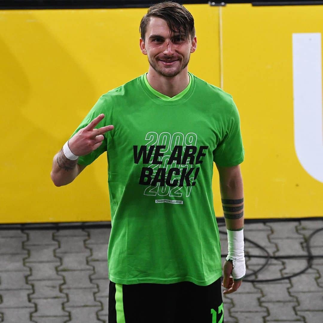 マクシミリアン・フィリップのインスタグラム：「Great Team Performance💪🏼🐺#vflwolfsburg#championsleagueiscoming#proud」