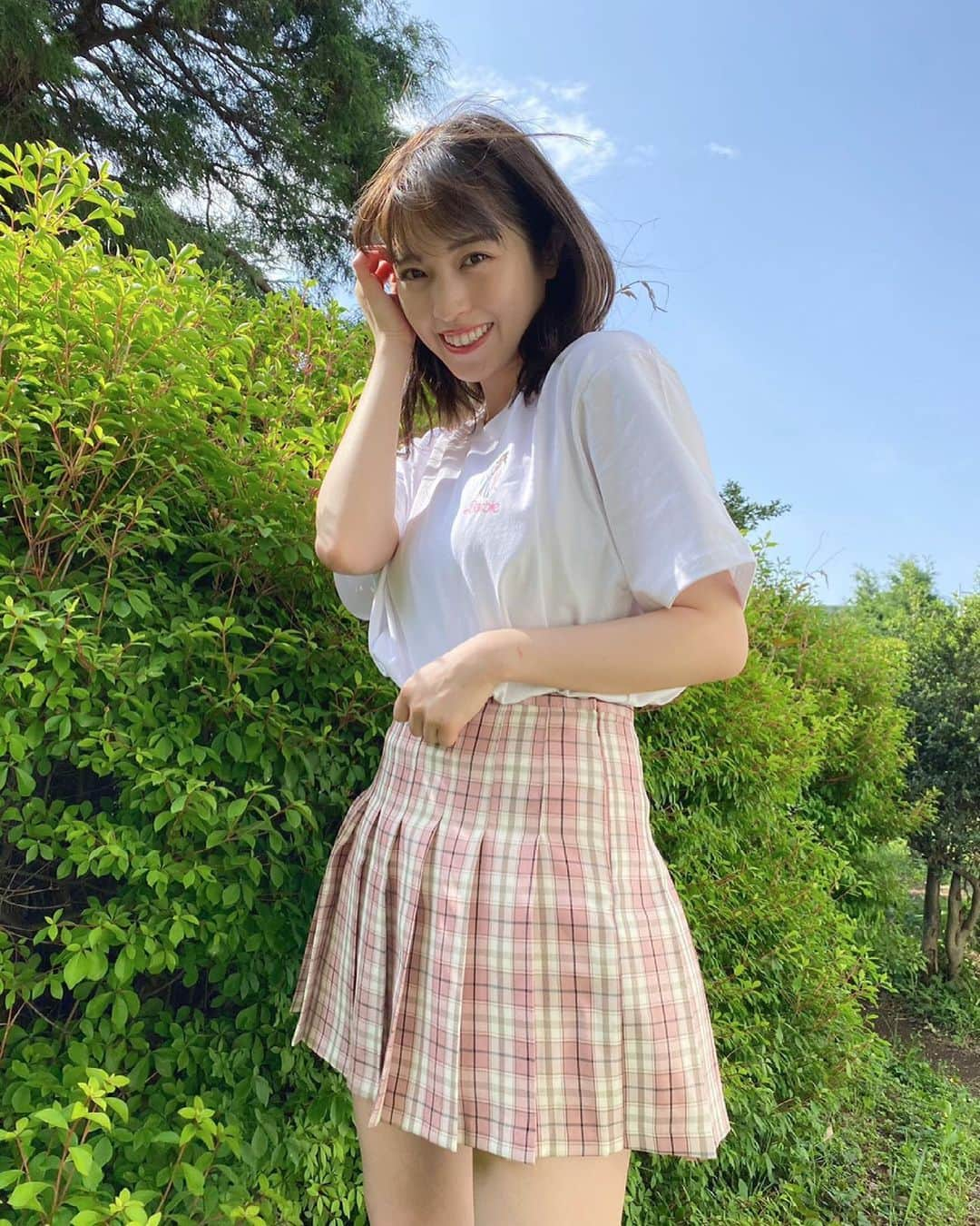 村島未悠さんのインスタグラム写真 - (村島未悠Instagram)「YouTubeアップしたので 見てね☺️🤍 お洋服紹介しています😊  緊急事態宣言前に撮ったものやねんけど、編集が遅くなりました🙇‍♀️  #韓国ファッション　#韓国通販 #スタイルアップ　#YouTube #chuu  ※撮影時のみマスクを外しています」5月13日 21時28分 - happy_miyu0827