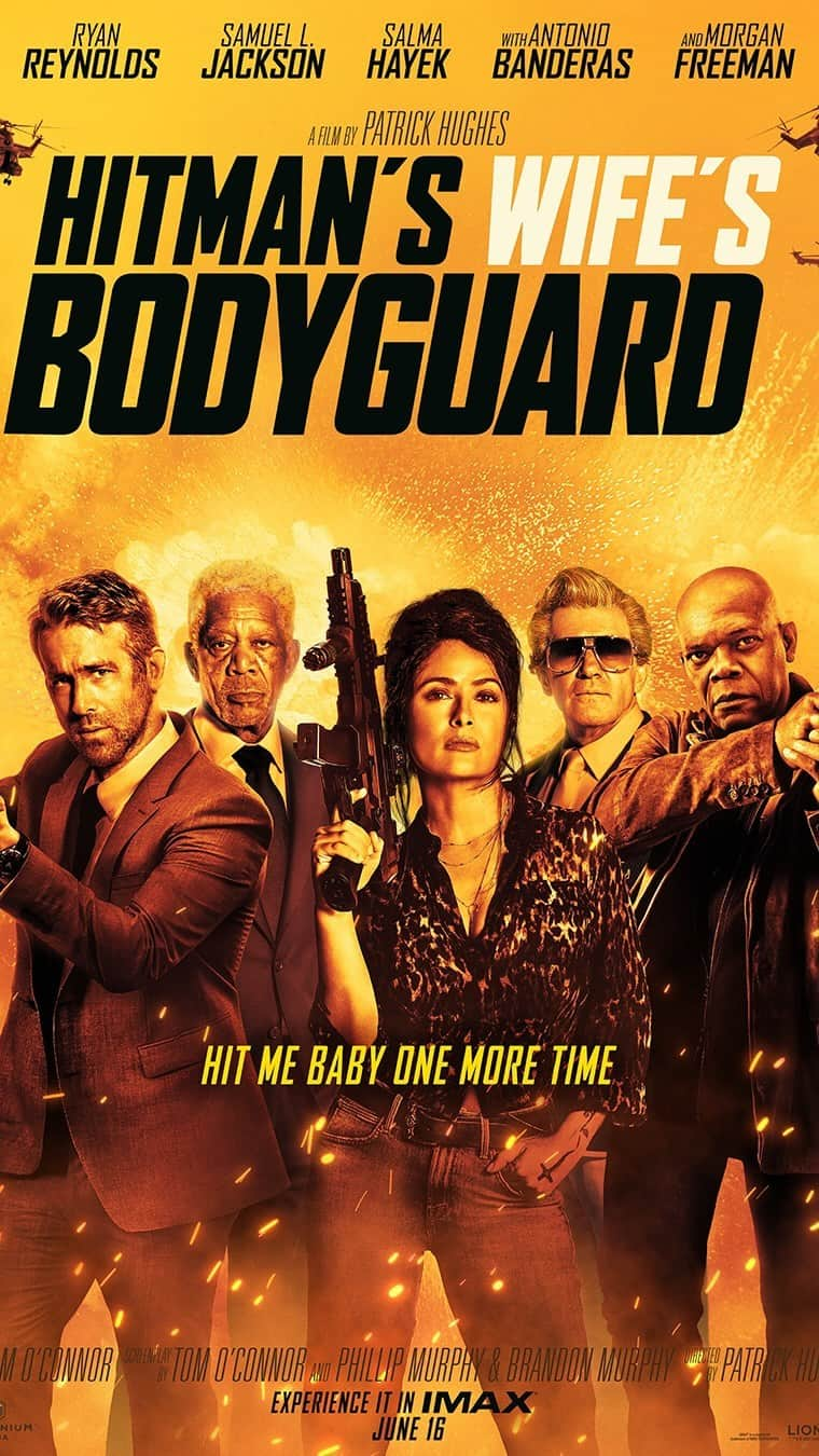 サミュエル・L・ジャクソンのインスタグラム：「#HitmansWifesBodyguard crashes into theaters June 16!」