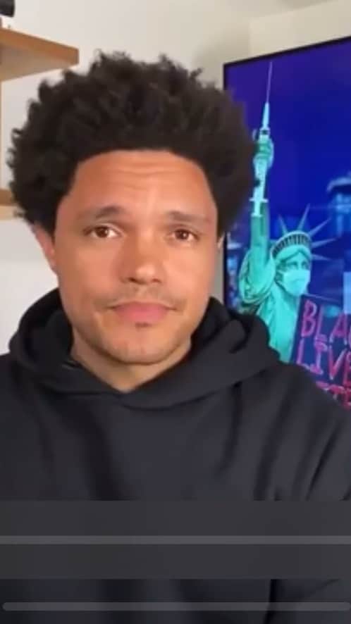 ルマ・グローテのインスタグラム：「Trevor Noah said a lot of things that I wanted to say and made good point about the situation.   We need to talk about it. In my opinion only the freedom of Palestine will bring peace to this.」