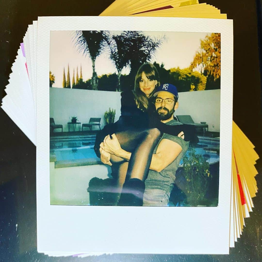 マーティン・スターのインスタグラム：「This is what they call an appreciation post. So I’m told. I love this absolutely incredible human being! She’s more than my world, she’s an entire @galexy! No, you’re corny. #hashtags」