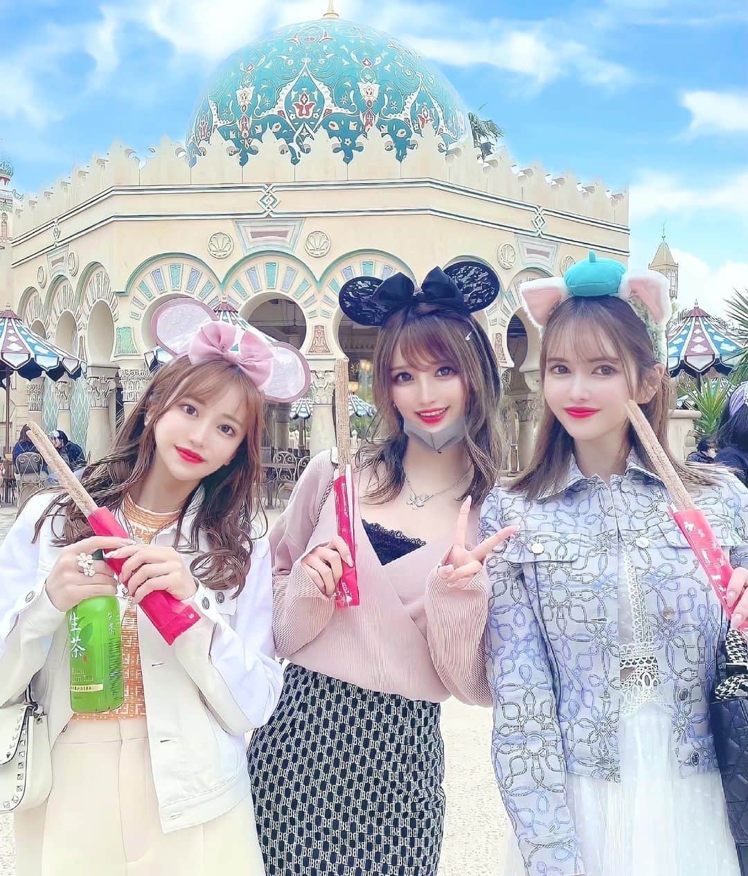 のインスタグラム：「楽しかった🤣💓笑  #東京ディズニーシー #ディズニー#ディズニーシー#disneysea #チュロス」
