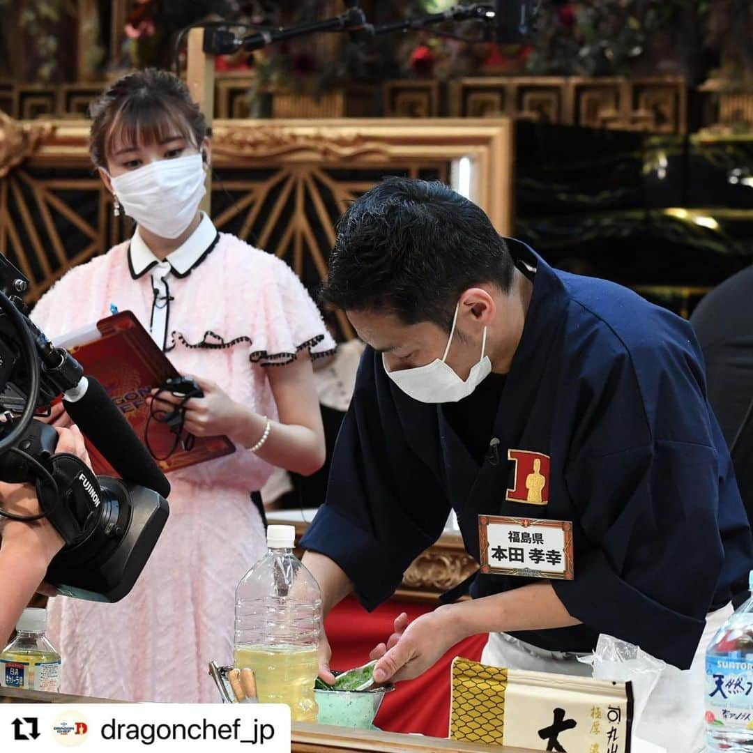 増田紗織さんのインスタグラム写真 - (増田紗織Instagram)「#Repost @dragonchef_jp with @make_repost ・・・ ファイナリスト唯一のそば職人 本田孝幸 福島県で40年以上続く蕎麦屋の２代目  蕎麦に無限の可能性を与える男は「ホタテ」をどう仕上げるのか？  「ザ・プレミアムモルツ プレゼンツ DRAGON CHEF 2021～サバイバルラウンド～」 5/15(土) 深夜0時5分〜放送（関西ローカル） ABEMAで同時間帯に配信 TVer 1週間見逃し配信中（マイリスト登録お願いします❗）  ABEMAビデオ過去放送分全話無料(10月末まで)  #山里亮太 #尾上右近 #秋元さくら #ドラゴンシェフ #料理 #対決 #ABEMA #ABCテレビ #須賀洋介 #sugalabo #増田紗織 #アナウンサー」5月15日 0時17分 - saorimasuda_official