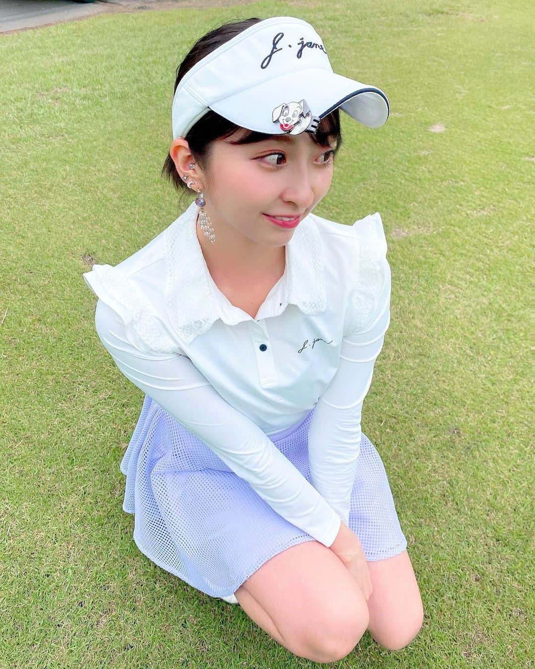 緒方咲さんのインスタグラム写真 - (緒方咲Instagram)「ゴルフ完全復活ですね⛳️💕  ゴルフの波動がすごい高まっているので ぜひ皆様お誘い待ってます🏌️‍♀️✨笑  今年こそはうまくなりたい🥺🌈❤️ 練習あるのみ！継続は力なりですね✊❣️❣️ . #ゴルフ #golf #ゴルフ女子 #골프 #j_jane #golfwear #j_jane_golfwear #j_jane_golf #スポーツ #golfswing #ドライバー#アイアン #ゴルフ場 #ゴルフファッション #golffashion #韓国ファッション #ゴルフ好き #golfing #golfer #ゴルフウエア #ゴルフスイング #トレーニング#ゴルフ部 #ゴルフ初心者#打ちっぱなし」5月14日 16時43分 - chaaansaki