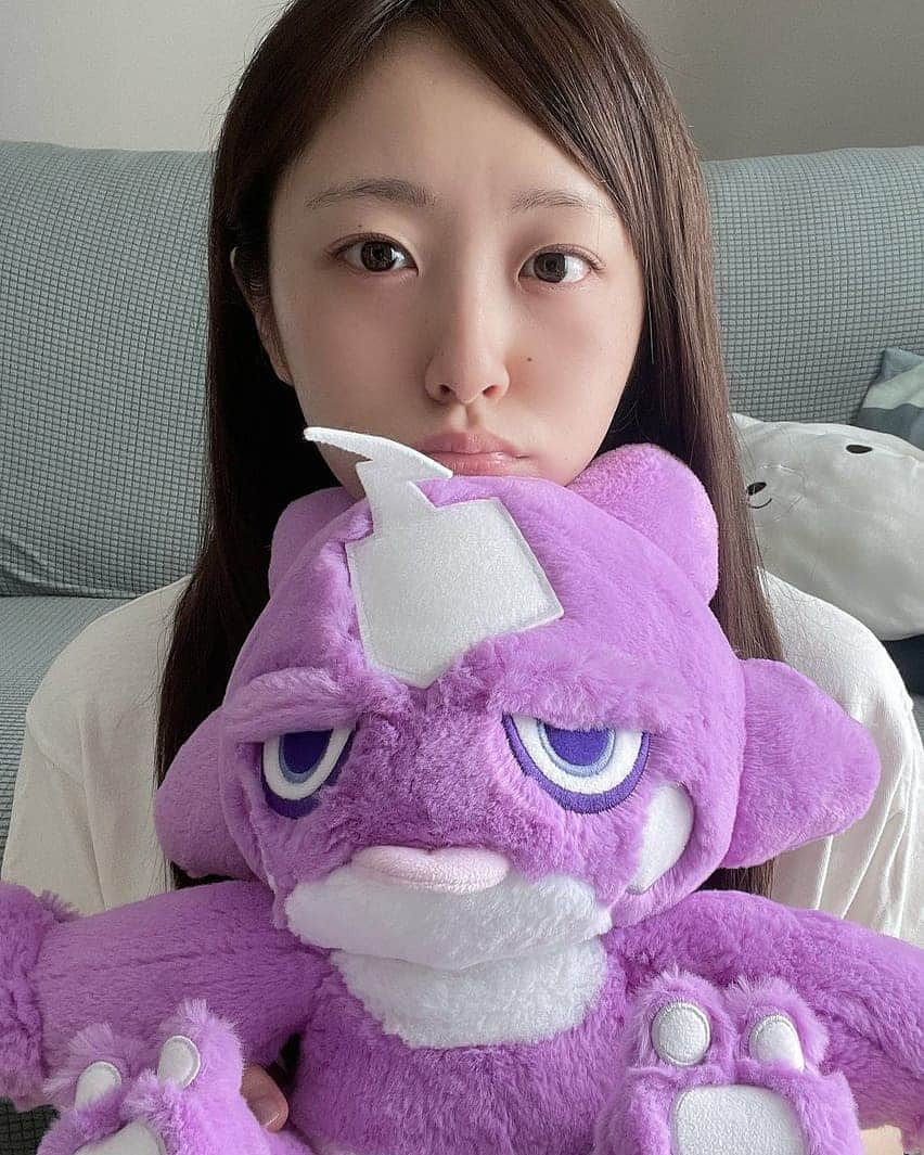 青空ひかりのインスタグラム：「すっぴん失礼(⊃˙-˙∩)ｼｭﾜｯﾁ まつパして来てご機嫌♪」