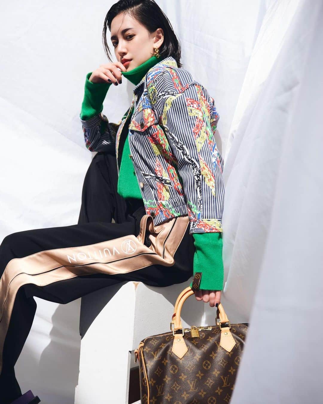 藤井夏恋さんのインスタグラム写真 - (藤井夏恋Instagram)「Weekly it Brand vol.28  LOUIS VUITTON  @daisuke.ssk  @katohairmake  @jj_official_jj  @louisvuitton」5月14日 19時16分 - fujiikaren_official