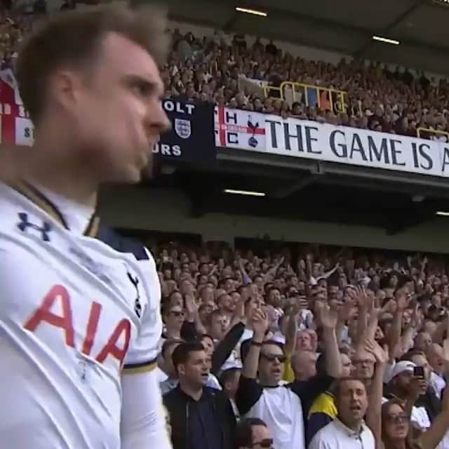 ビクター・ワニアマのインスタグラム：「Last game at White hart lane beautiful moments worth remembering .💙🤍@Spursofficial」