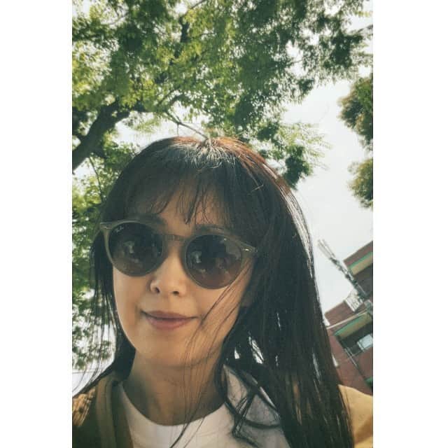 笛木優子のインスタグラム：「急に夏が来ました。。。🌞💦」