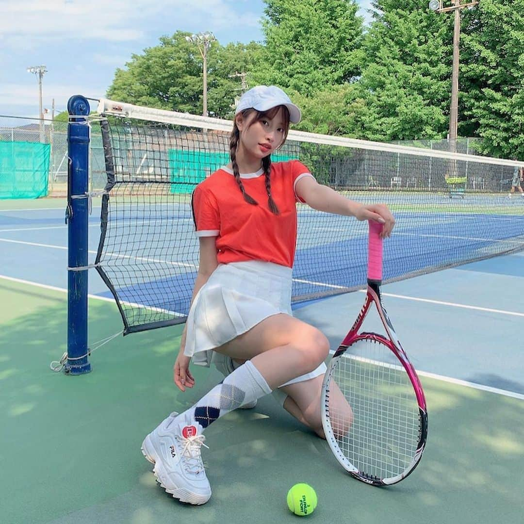 藤川らるむさんのインスタグラム写真 - (藤川らるむInstagram)「tennisgirlssss🎾🤍」5月15日 20時57分 - ralumu_00