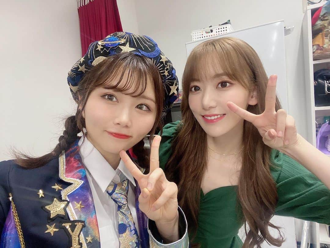 のインスタグラム：「… #hkt48 #IZONE #아이즈원 #アイズワン  #sakura #宮脇咲良 #미야와키사쿠라 #さくら #yuka #秋吉優花 #ゆかちゃん」