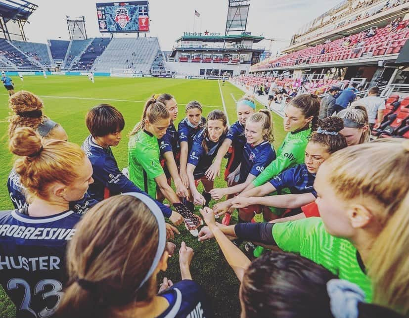 宝田沙織のインスタグラム：「⚽️Game Day⚽️ vs Orland Pride  🇺🇸5月16日　18時kick off 🇯🇵5月17日　  7時kick off 📺Twitch  応援よろしくお願いします🤩」