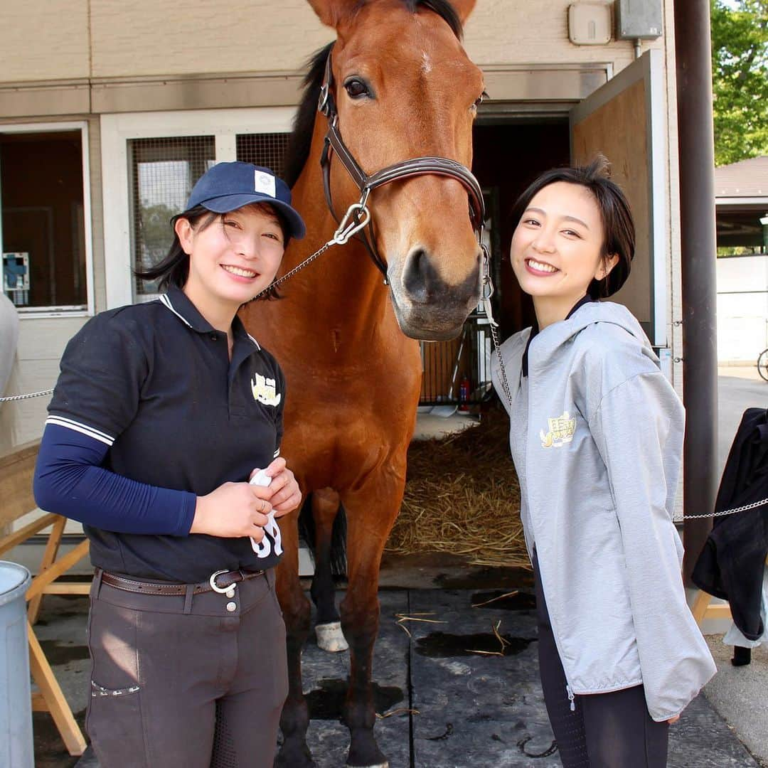 佐久間みなみさんのインスタグラム写真 - (佐久間みなみInstagram)「⠀ 本日も「お台場馬術部」ご覧ください🏇⠀  17:40〜17:45です✨⠀  #お台場馬術部  #馬術  #equestrian  #佐々コーチ  #いつもありがとうございます」5月16日 14時44分 - sakuma_minami