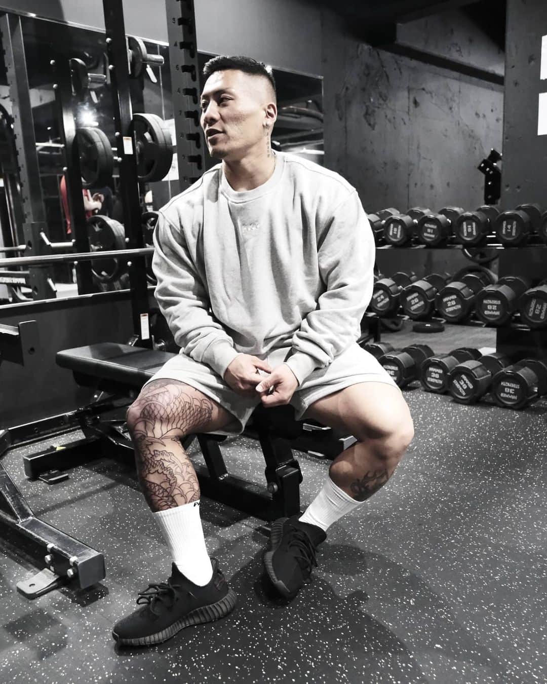 中村直輝さんのインスタグラム写真 - (中村直輝Instagram)「#fitness #workout #gym #training #tattoo#fwj #ifbb #japanesetattoo#underground#筋肉#タトゥー#刺青#筋肉#筋トレ#mystyle#gangstar#irezumi#wabori  before anyone else」5月16日 20時13分 - _naokinakamura_