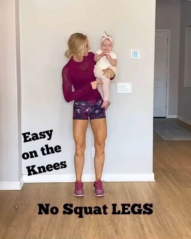 1.9m Fitness Inspirationのインスタグラム：「Check out these no-squat-glute workouts!! ⭕️ DM/TAG someone in the comments below who could use some inspiration & motivation! 🍑  Do FOUR rounds of 15 reps of each! by @deliciouslyfitnhealthy #fitgirl #workoutroutine」