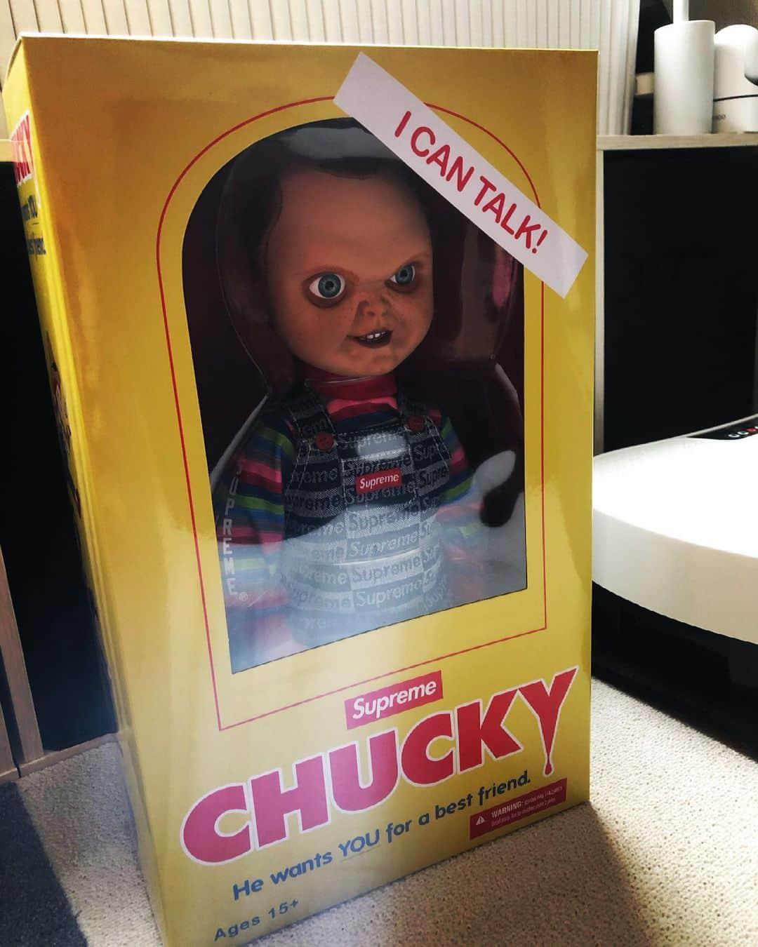 風子さんのインスタグラム写真 - (風子Instagram)「#chucky #supreme」5月17日 11時25分 - pchan030