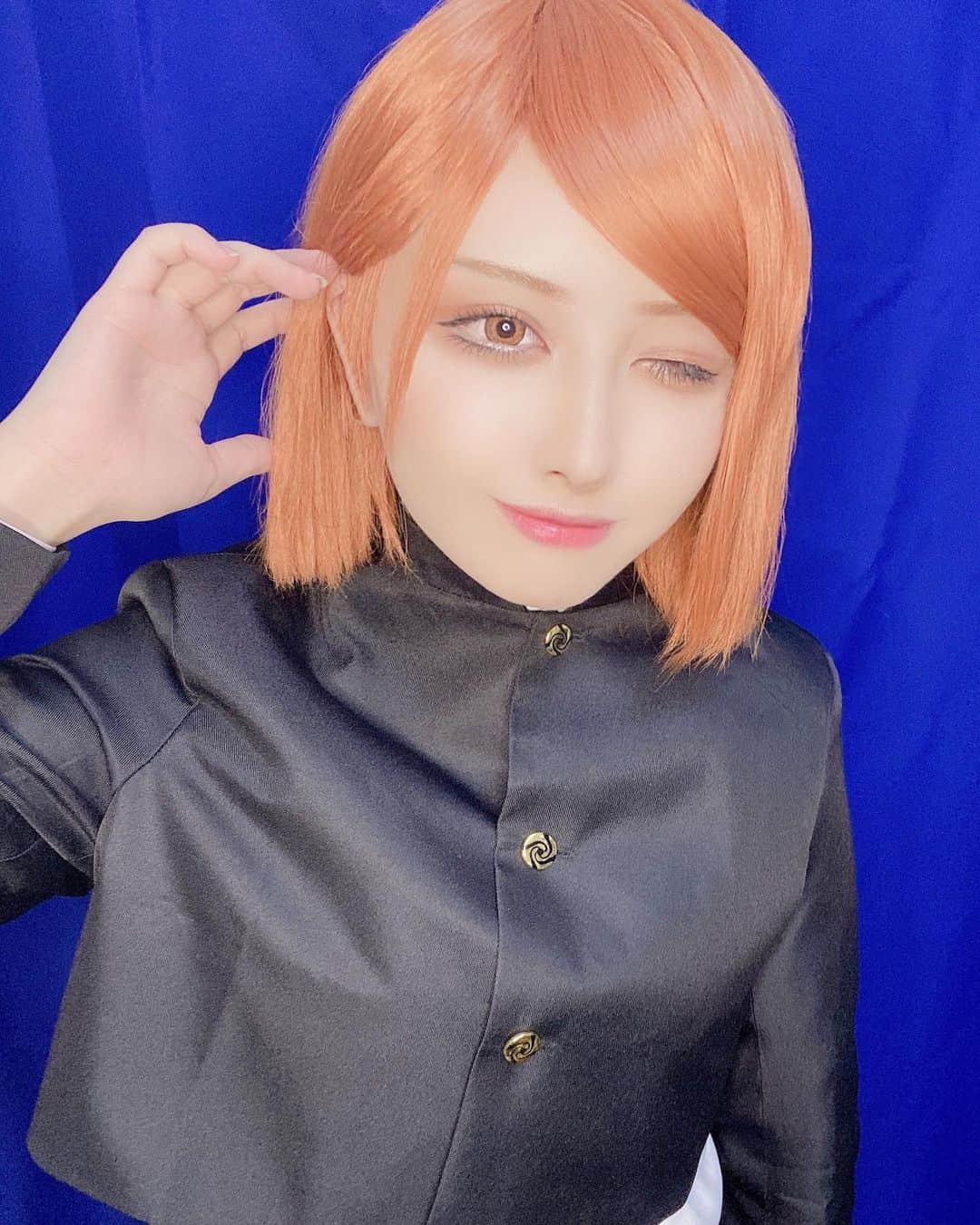 國ぽんずのインスタグラム：「cosplay  呪術廻戦 /  釘崎野薔薇 🥀🔨 . . #呪術廻戦コスプレ #釘崎野薔薇コスプレ #jujutsukaisencosplay #nobarakugisakicosplay #角色扮演 #코스프레 #呪術廻戦 #釘崎野薔薇 #jujutsukaisen #nobarakugisaki #咒術迴戰 #cosplay #コスプレ #コスプレイヤー」