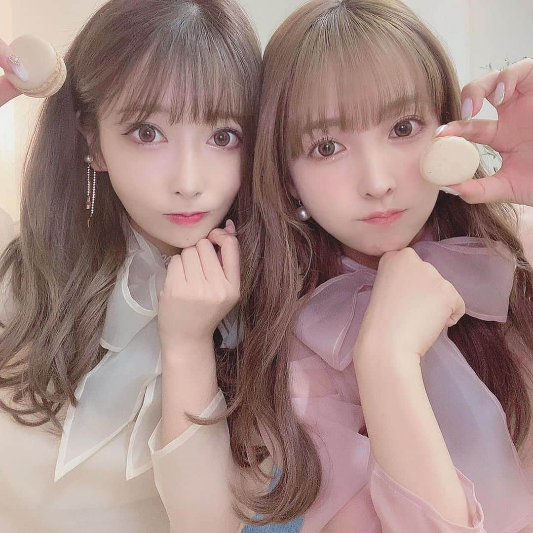 茜里さんのインスタグラム写真 - (茜里Instagram)「ゆあカリ(*'▽'*)♡ え、ゆあたん天使すぎん？👼？  @miyours.jp  のお洋服、揃えた❤︎🥺 双子コーデ☺️ 洋服もゆあちゃんもまじかわいい  緊張したけど ほんっと話しやすくて面白くて大好き🤤💓💓💓💓💓💓💓💓💓💓💓💓💓💓💓💓💓💓💓💓💓💓 話し足りなかった🥺」4月23日 20時58分 - riuakari