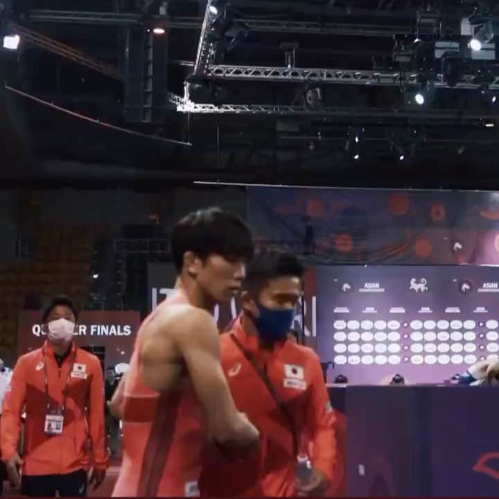 乙黒拓斗のインスタグラム：「The game is always hard.🔥  Thank you, supporters, for always supporting me.  @unitedworldwrestling  @uww.asia」