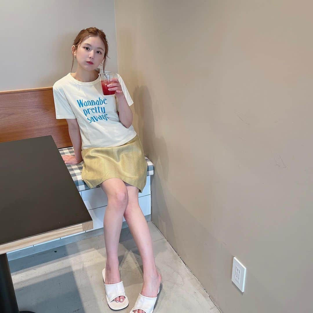 ひよんのインスタグラム：「👕👚👗 ㅤㅤㅤㅤㅤㅤㅤㅤㅤㅤㅤㅤㅤ 服装だけが先走る。🏃‍♀️笑 ㅤㅤㅤㅤㅤㅤㅤㅤㅤㅤㅤㅤㅤ #ひよん #ひよん服」