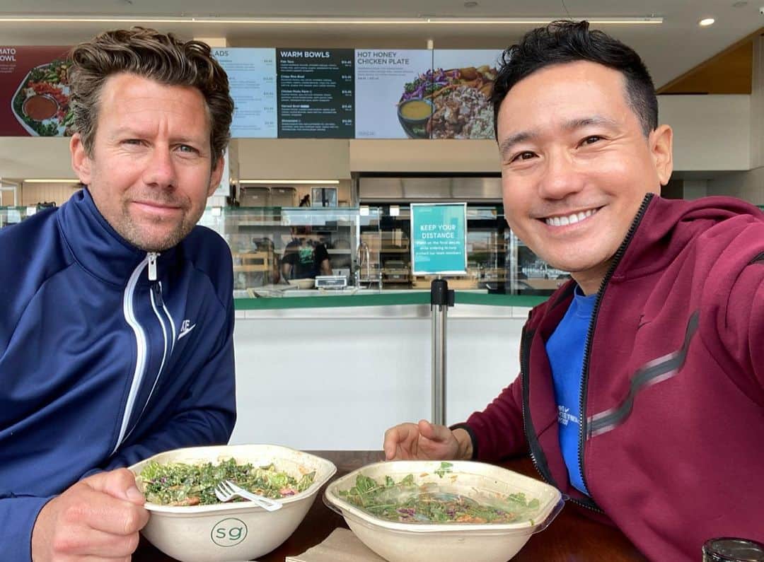 中村豊のインスタグラム：「Crispy Rice Bowl (635kcal) @sweetgreen | #おいしい  #ランチ」