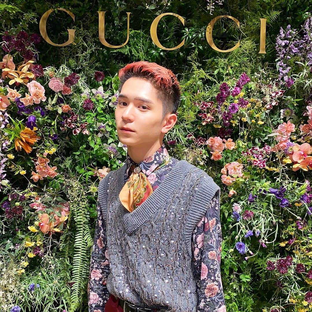 くろがねのあさんのインスタグラム写真 - (くろがねのあInstagram)「今年で100周年を迎えるGUCCI。 GUCCI Namiki Opening Preview #グッチ並木 4月29日OPEN #GucciNamiki」4月24日 20時13分 - 3.noa_kun.3