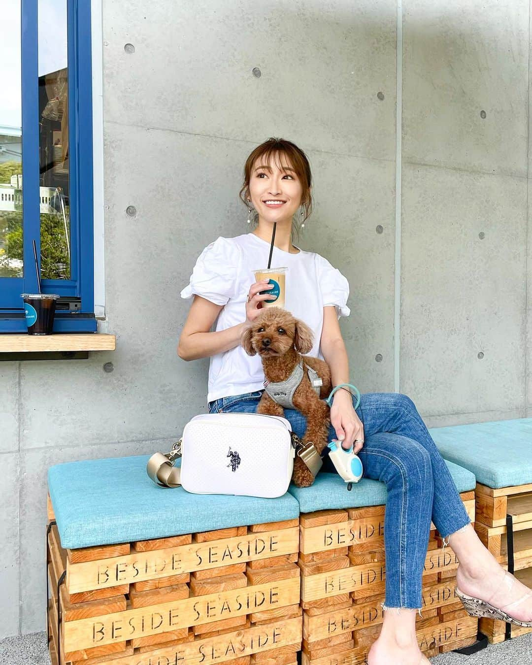 三井菜那さんのインスタグラム写真 - (三井菜那Instagram)「朝活🥞  朝ごはん食べに @beside_seaside へ。  朝から動くと 1日充実しててうれしい😍  コーデは 全身 @zara 🤍 ZARAのデニムは高身長にはたすかる🥺🙌  バッグは @the_platinum_select の USポロショルダーバッグ。 大容量でたくさん入るから助かります👐 デニム合わせがすき。  #theplatinumselect #USポロ#USポロバッグ#USポロショルダーバッグ#USPOLO#PR#zara#プチプラコーデ #デニムコーデ #ザラ購入品 #ザラジョ」4月24日 19時55分 - nana.0312