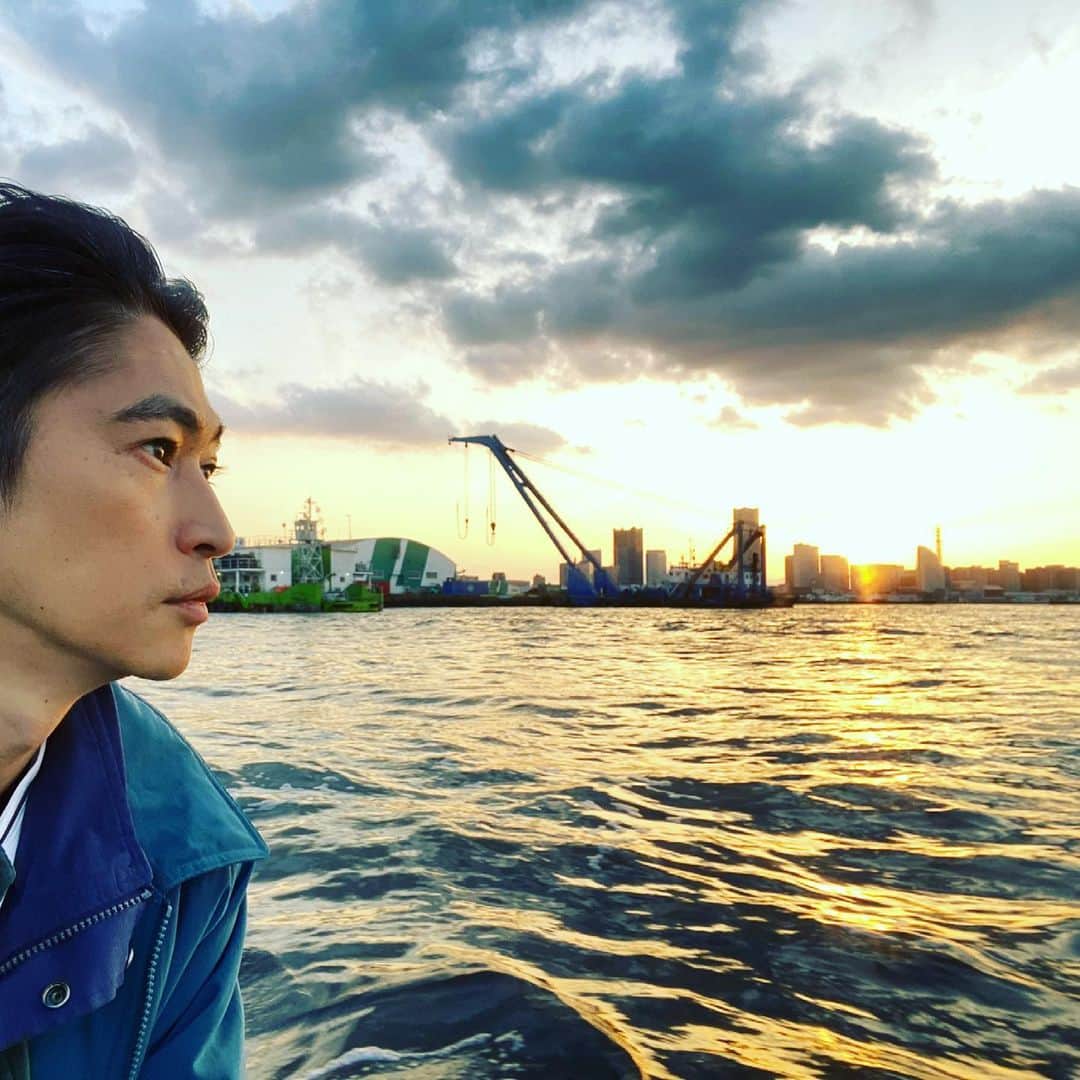 窪塚洋介のインスタグラム：「とある短編映画の撮影にて。 制作発表を楽しみにしてておくんなまし^ ^」