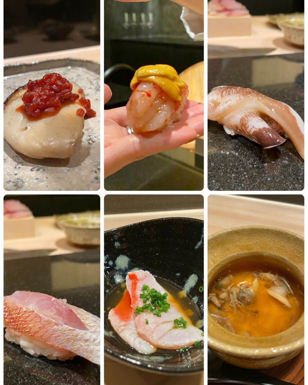 大口智恵美さんのインスタグラム写真 - (大口智恵美Instagram)「渋谷に新しくできたお寿司屋さん🍣  📍あじゅう田　さん  招待してもらい行ってきました🤍 美味しくて幸せ時間だった☺️ 次回の予約も取って帰りました〜🤍  #sushi #love #happy #instagood」4月24日 17時12分 - chemiiiii
