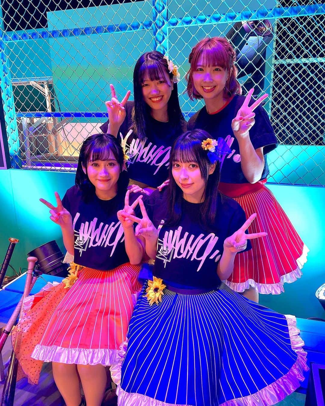 近藤玲奈のインスタグラム：「❤💙🧡💛﻿ ﻿ 『ハチサマ5』ありがとうございました！！﻿ ﻿ かっとばしたぁー！！！！⚾️﻿ ﻿ ❤💙🧡💛﻿ ﻿ #ハチナイ﻿ #ハチサマ」