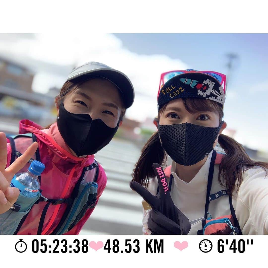 長谷川朋加のインスタグラム：「♡  ✎५⋆*{ 心地良いロングラン🏃‍♀️ } ୨୧-------------------------------- ୨୧  あこぴっぴとロング🏃‍♀️💓 たっっっっっっっくさん話しました😊  ロングジョグはたくさん話せるし カロリーも消費出来るし 綺麗な景色も見られるし たまに沿道から応援もしてもらえるし こんな最高の遊びないよね🤤🌈  ୨୧ -------------------------------- ୨୧ #やりたい事は全部やる #全力前向き前のめり #走るの大好き」