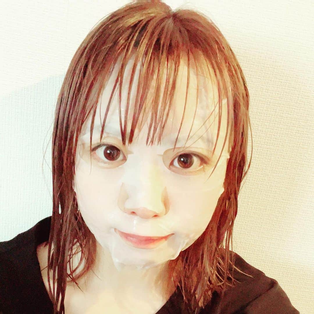 丸山奏子のインスタグラム：「まったりなひととき  とぅるとぅる☺️」