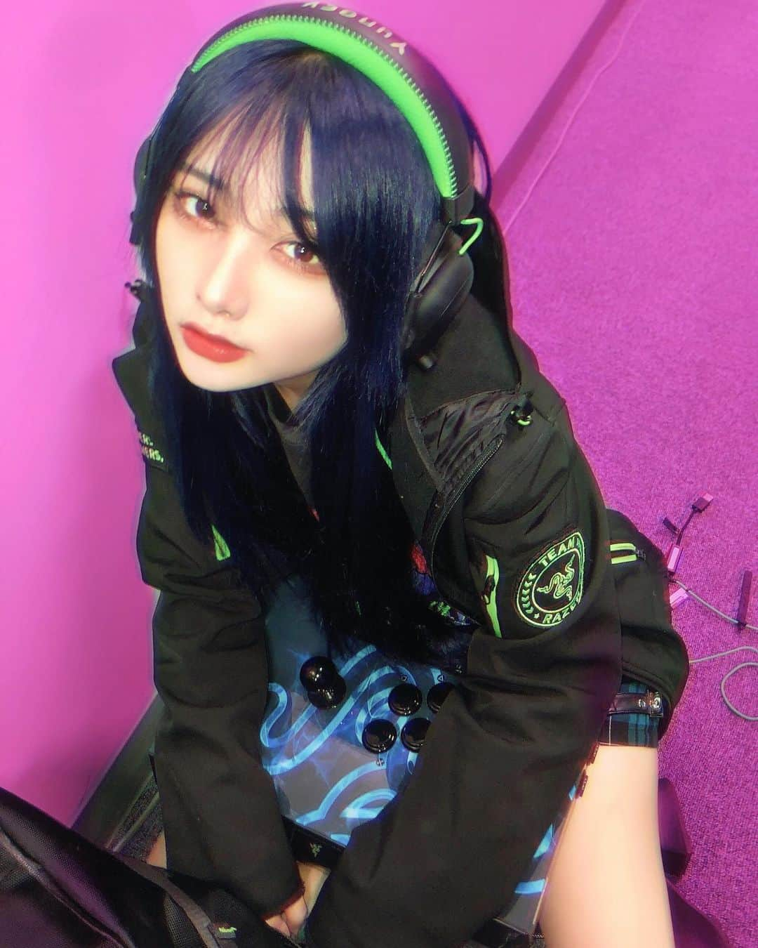 水沢柚乃さんのインスタグラム写真 - (水沢柚乃Instagram)「#gamerfashion #gamergirl #Razer」4月26日 17時55分 - mizuyunosan_