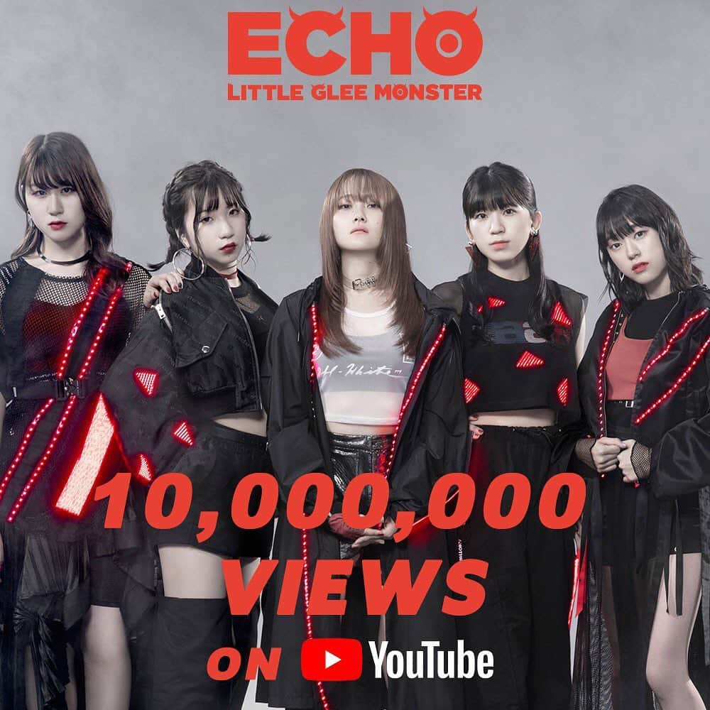 Little Glee Monsterさんのインスタグラム写真 - (Little Glee MonsterInstagram)「ECHO 10,000,000views thank you✨✨✨✨✨  #littlegleemonster #リトグリ #echo  #nhk #ラグビー #テーマ曲」4月26日 16時55分 - littlegleemonster_official