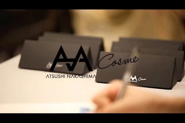 アツシナカシマのインスタグラム：「#atsushinakashima #アツシナカシマ #コスメ @aa_cosme_official」