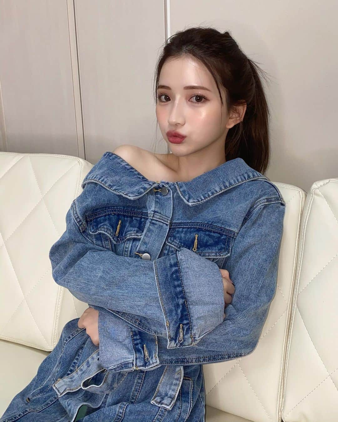 南りほのインスタグラム：「💙💙💙」