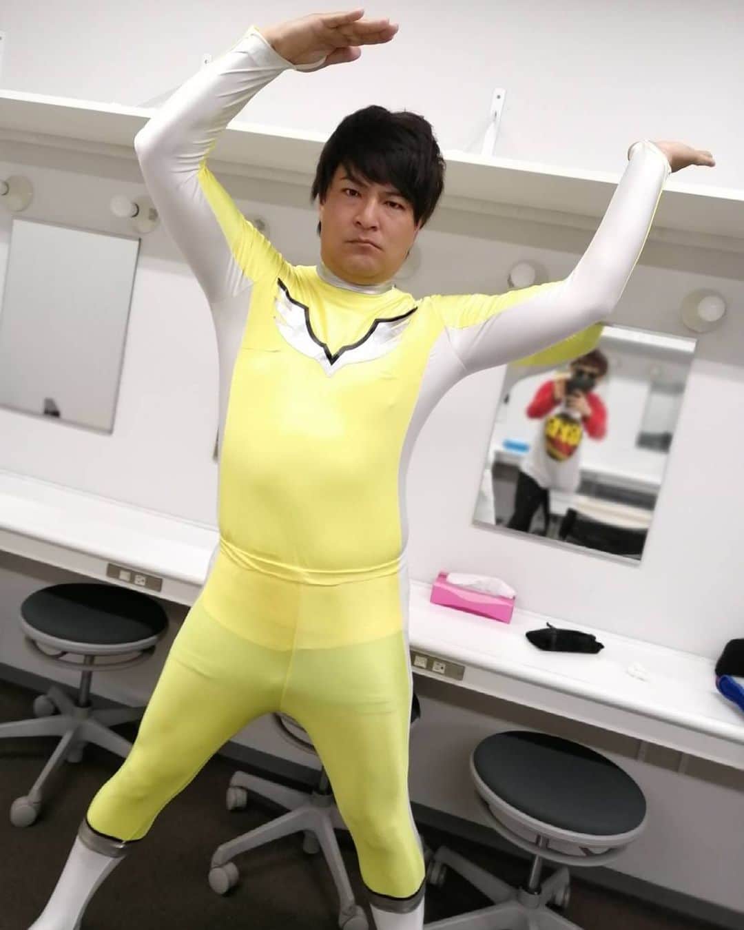 のインスタグラム：「セシタマンイエロー！！ 幕張バージョン！！ #急遽ピンネタ #bkb撮影」