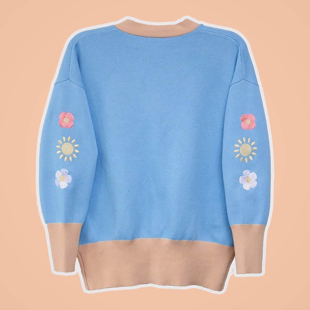 meyocoさんのインスタグラム写真 - (meyocoInstagram)「☀️🌸 Spring Day Cardigan 🌸☀️ has been restocked and is now available in sizes S-4XL! It’s 100% cotton jacquard knit cardigan with embroidered details + flower buttons. ✨☀️ Link in bio! (Apparel store)」4月26日 22時46分 - meyoco