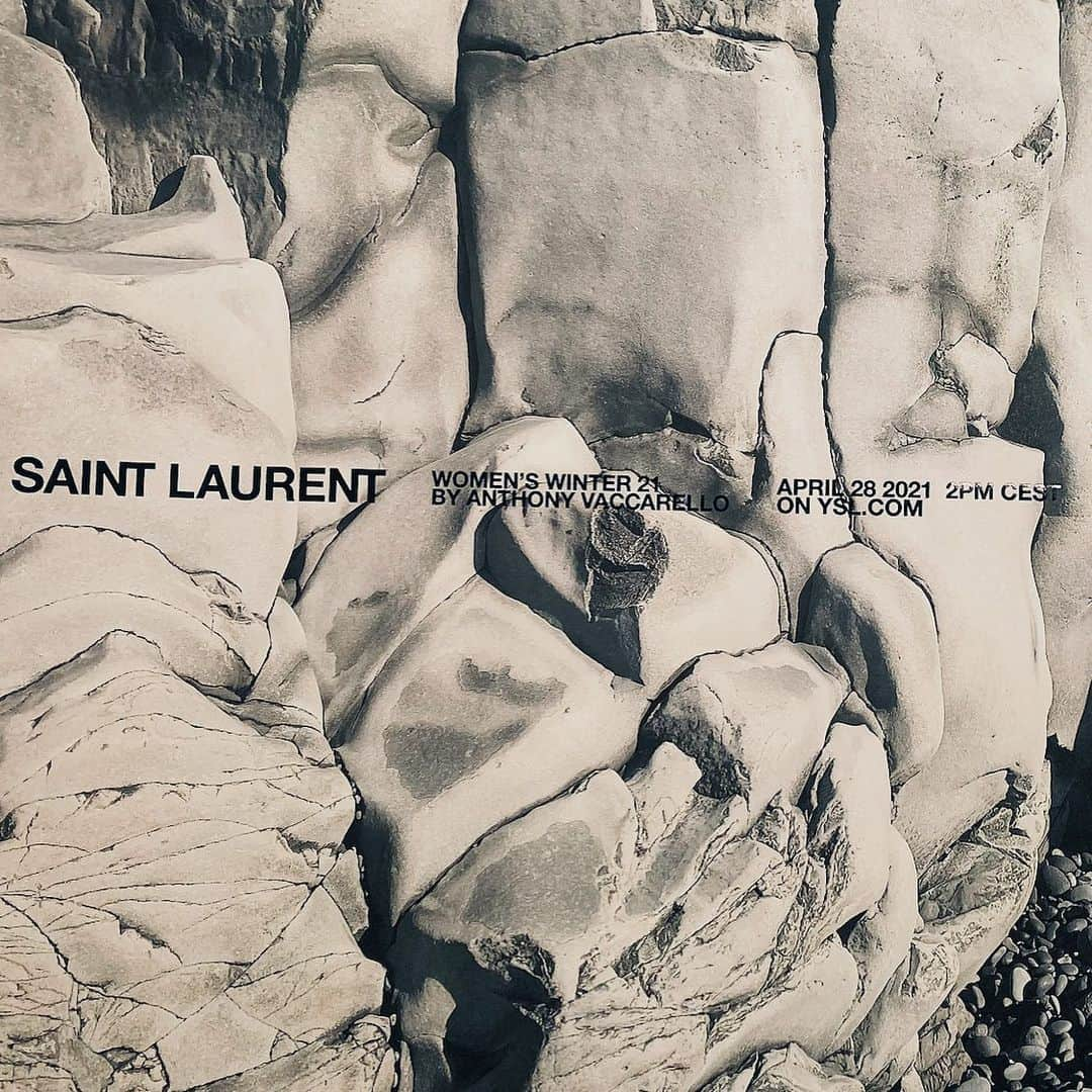 小山ティナさんのインスタグラム写真 - (小山ティナInstagram)「SAINT LAURENT  WOMEN'S WINTER 21 BY ANTHONY VACCARELLO  APRIL 28 2021 2PM CEST」4月27日 22時31分 - k_tina224