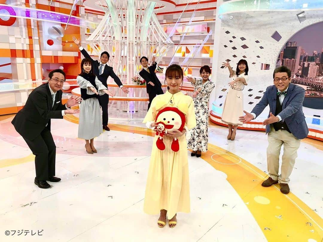 フジテレビ「めざましテレビ」さんのインスタグラム写真 - (フジテレビ「めざましテレビ」Instagram)「🌈 女性初のマンスリープレゼンター 松本まりかさんの最終日❗️  最初はとっても緊張していたけど 回を追うごとに楽しんでくれたよ😊 そして最終日は「さみしい」と 目がウルウルしてました😂  まりかさんまた遊びに来てください🎶  #めざましテレビ」4月27日 14時26分 - mezamashi.tv