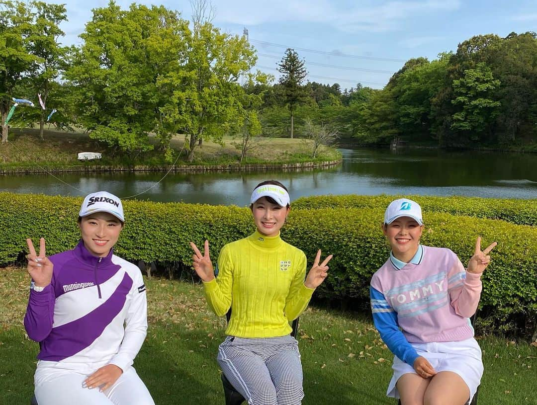 吉田有里さんのインスタグラム写真 - (吉田有里Instagram)「私たち3人チームKGAの卒業生です😊 すごくたくさんお世話になったのでこれからたくさん恩返ししたいです☺️🙇‍♀️✨ ・ ・ #関東ゴルフ連盟」4月27日 17時57分 - yuri_yoshida__