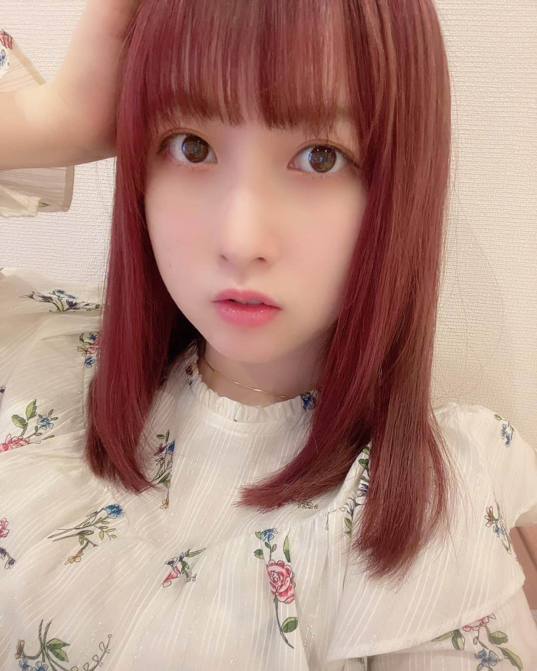 永野芹佳さんのインスタグラム写真 - (永野芹佳Instagram)「髪色変えた♡ #コーラルピンク 🎀💕🌸」4月27日 18時34分 - iroziro_serika