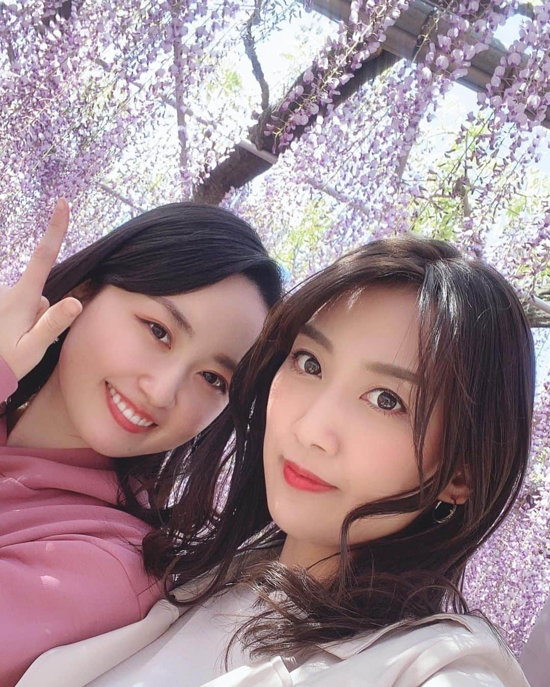 吉田有希さんのインスタグラム写真 - (吉田有希Instagram)「癒された〜🥰🌸 写真の時だけマスク外してます😷 #flowerpark #withmysister #holiday #時差投稿」4月27日 20時32分 - yuuki329_h