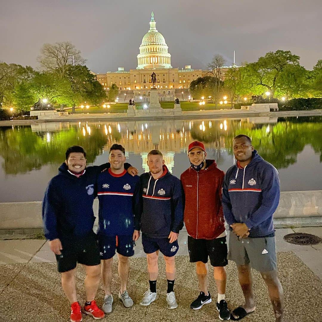 畠山健介さんのインスタグラム写真 - (畠山健介Instagram)「Washington D.C. 🇺🇸  #ラグビー #rugby #freejacks #Newengland #washingtondc #washington #ワシントンdc #ワシントン #Capitol #リンカーン記念堂 #chill #monument」4月27日 23時32分 - hatake03