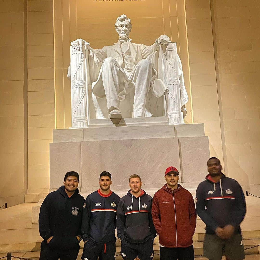 畠山健介さんのインスタグラム写真 - (畠山健介Instagram)「Washington D.C. 🇺🇸  #ラグビー #rugby #freejacks #Newengland #washingtondc #washington #ワシントンdc #ワシントン #Capitol #リンカーン記念堂 #chill #monument」4月27日 23時32分 - hatake03