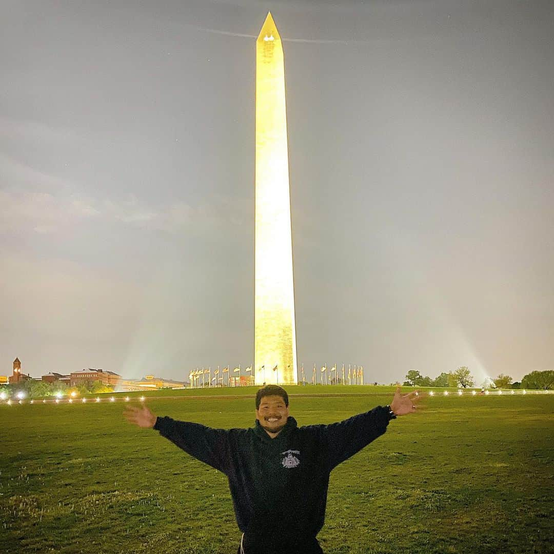 畠山健介さんのインスタグラム写真 - (畠山健介Instagram)「Washington D.C. 🇺🇸  #ラグビー #rugby #freejacks #Newengland #washingtondc #washington #ワシントンdc #ワシントン #Capitol #リンカーン記念堂 #chill #monument」4月27日 23時32分 - hatake03