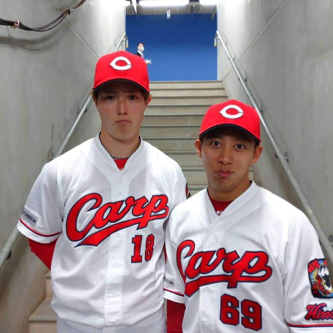 カープ サンフレッチェ コラボユニフォーム 森下暢仁