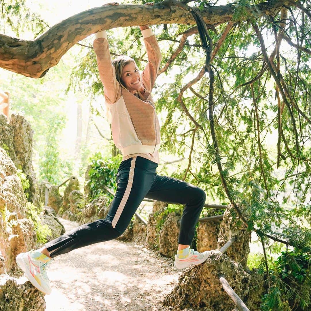フランチェスカ・ピッチニーニのインスタグラム：「Un obiettivo è un sogno con un punto d’arrivo, io cerco sempre di correre verso una meta... qual è la vostra ?  #vogliAMOcorrere #diadorasport @diadoraofficial #ad 🏃‍♀️」