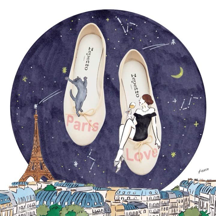 渡邉香織のインスタグラム：「Work for @repettoparis @repetto_japan」